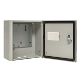 Щит учетно-распределительный навесной EKF Basic ЩУ-1/1-0 металлический IP54 310х300х150 мм 3 модуля с окном для снятия показаний счетчика Щит учетно-распределительный навесной EKF Basic ЩУ-1/1-0 металлический IP54 310х300х150 мм 3 модуля с окном для снятия показаний счетчика