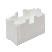 Соединитель горизонтальный EKF PROxima Nova для щитов 33х48х24 мм пластиковый белый (2 шт.) (nv-horiz)
