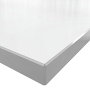 Столешница white 3000х600х20 мм искусственный камень Карат F3 Столешница white 3000х600х20 мм искусственный камень Карат F3