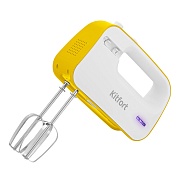 Миксер Kitfort КТ-3418-3 50 Вт бело-желтый Миксер Kitfort КТ-3418-3 50 Вт бело-желтый