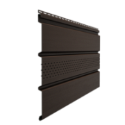 Docke STANDARD Софит с центральной перфорацией (Шоколад) Docke STANDARD Софит с центральной перфорацией (Шоколад)