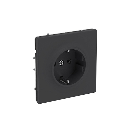 Розетка DKC Kant встраиваемая черный уголь (7012033DIY) Розетка DKC Kant встраиваемая черный уголь (7012033DIY)