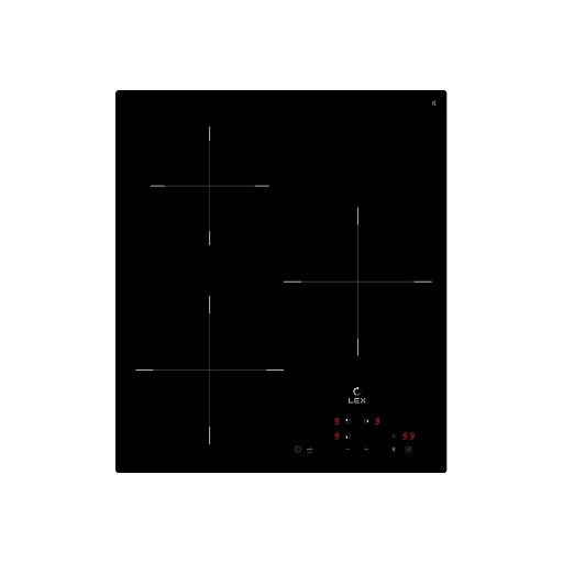 Варочная панель индукционная Lex EVI 430A 3 конфорки черная Варочная панель индукционная Lex EVI 430A 3 конфорки черная