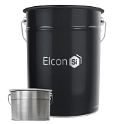 Эмаль полиуретановая Elcon PU желтая RAL 1023 полуглянцевая 20 кг + 1,88 кг