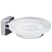Мыльница для ванной WasserKraft Lippe K-6500 с держателем стекло/металл хром (K-6529) Мыльница для ванной WasserKraft Lippe K-6500 с держателем стекло/металл хром (K-6529)