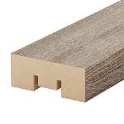 Декоративная рейка МДФ 40х16х2700 мм дуб винтаж Stella