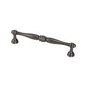 Ручка-скоба мебельная Kerron Classic 144 мм металлическая черненый старинный цинк (RS-097-128 BAZ) Ручка-скоба мебельная Kerron Classic 144 мм металлическая черненый старинный цинк (RS-097-128 BAZ)