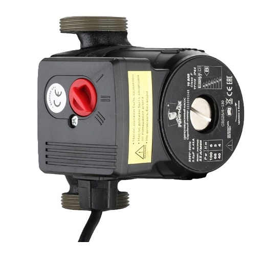 Циркуляционный насос для систем отопления Pumpman DN32 подъем 8 м 180 мм с гайками (GRS32/8)