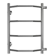 Полотенцесушитель водяной Stelmix 600х400 мм лесенка трапеция с боковым подключением 500 мм справа хром