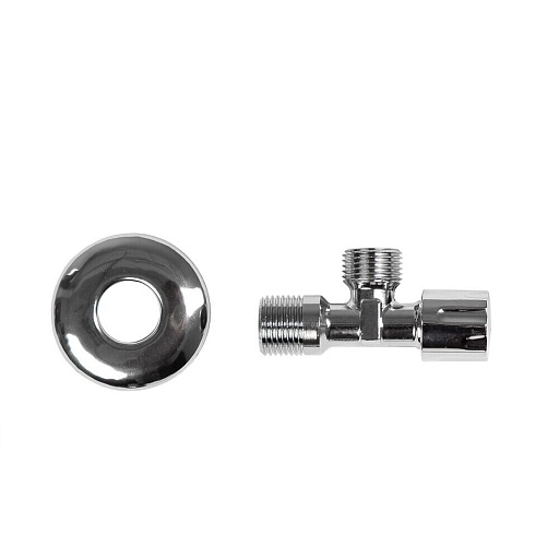 Вентиль латунный Arrowhead 1/2 НР(ш) х 1/2 НР(ш) для подключения смесителя хром (SV-102-1515) Вентиль латунный Arrowhead 1/2 НР(ш) х 1/2 НР(ш) для подключения смесителя хром (SV-102-1515)