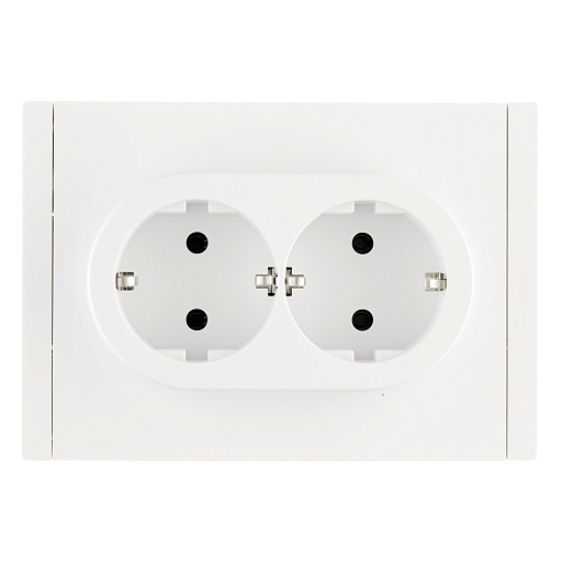 Розетка IEK Forte&Piano FP224 встраиваемая белая (FP-R21-16-1-K01)