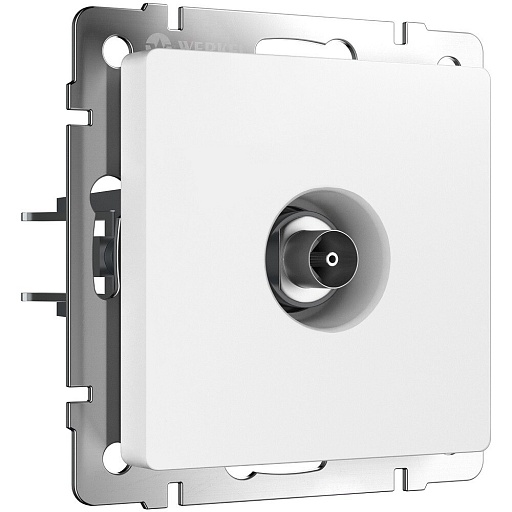 Розетка телевизионная Werkel встраиваемая белая матовая (a062409) Розетка телевизионная Werkel встраиваемая белая матовая (a062409)