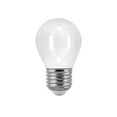 Лампа светодиодная филаментная Gauss Filament E27 3000К 9 Вт 590 Лм 185-265 В шар G45 прозрачная Лампа светодиодная филаментная Gauss Filament E27 3000К 9 Вт 590 Лм 185-265 В шар G45 прозрачная