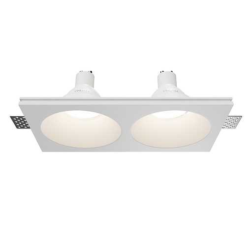 Светильник встраиваемый GU10 белый 10 Вт IP20 Technical Gyps Modern (DL129-GU10-02-W) Светильник встраиваемый GU10 белый 10 Вт IP20 Technical Gyps Modern (DL129-GU10-02-W)