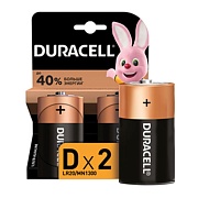 Батарейка Duracell (Б0014055) D LR20 1,5 В (2 шт.)
