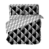 Комплект постельного белья 2-спальный бязь Василиса 7650/1 мультиколор с простыней 200х215 см