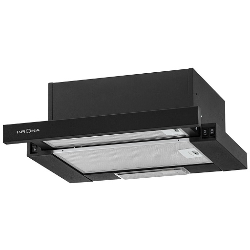 Кухонная вытяжка встраиваемая Krona Kamilla 450 Black 45 см черная