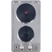 Варочная панель электрическая MBS PE-303 2 конфорки сталь Варочная панель электрическая MBS PE-303 2 конфорки сталь