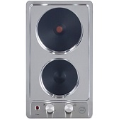 Варочная панель электрическая MBS PE-303 2 конфорки сталь