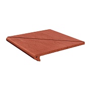 Клинкерная ступень Markaстрой Natural угловая вишня 330х330х14 мм