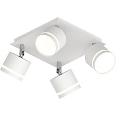 Спот потолочный Schaffner Montar GX53 30 Вт 8 кв.м белый IP20 (4745-4 WH) Спот потолочный Schaffner Montar GX53 30 Вт 8 кв.м белый IP20 (4745-4 WH)