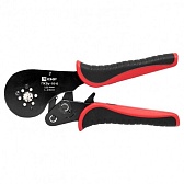 Пресс-клещи EKF Expert для обжима втулочных наконечников 0,25-16 кв.мм (pkvy-16-6-exp) Пресс-клещи EKF Expert для обжима втулочных наконечников 0,25-16 кв.мм (pkvy-16-6-exp)