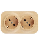 Розетка Legrand Quteo накладная дерево (782293) Розетка Legrand Quteo накладная дерево (782293)