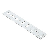 Анкерная пластина для профиля Rehau неповоротная 150х25х1.2 мм (10 шт.)