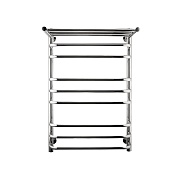 Полотенцесушитель водяной Indigo Brace 800х500 мм лесенка с полкой хром