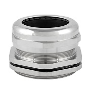 Кабельный ввод EKF PROxima MGM63 диаметром 38-44 мм IP68 металлический никель (plc-mgm-63)