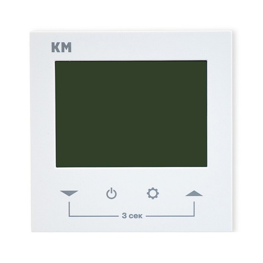 Терморегулятор электронный для теплого пола КМ TRE-01W белый Терморегулятор электронный для теплого пола КМ TRE-01W белый
