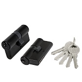 Цилиндр Fuaro 100 ZA 60 30х30 мм ключ/ключ черный