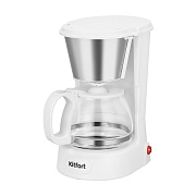 Кофеварка капельная Kitfort КТ-7631 белая