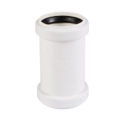Муфта Ostendorf HTU d50 мм пластиковая белая для внутренней канализации