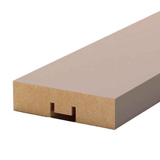 Декоративная рейка МДФ 60х16х2700 мм sangrau Stella