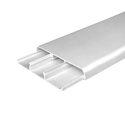 Наличник 2200х70х10 мм с кабель-каналом белый