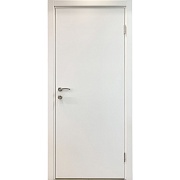 Блок дверной Kapelli Classic 800х2000 мм влагостойкий ПВХ белый глухой