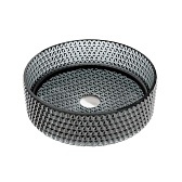 Раковина Ceramicanova Cristal 36 см накладная черная (CN6060) Раковина Ceramicanova Cristal 36 см накладная черная (CN6060)