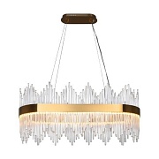 Светильник светодиодный подвесной Freya Chalice 3000К 52 Вт 12 кв.м золото IP20 (FR10008PL-L52G)