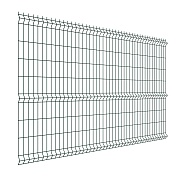 Секция заборная 3D Medium 1730х2500 мм d4 мм ячейка 55х200 мм зеленая RAL 6005 Grand Line