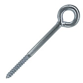 Шуруп-кольцо для крепления строительных лесов Hard-Fix DIN 4420 12х160 мм (12 шт.)