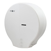 Диспенсер Nofer для туалетной бумаги пластик белый Диспенсер Nofer для туалетной бумаги пластик белый