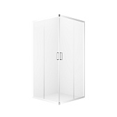Душевой уголок Domani-Spa Cube V110 белый 100х100х190 см квадрат стекло прозрачное 5 мм (DS04CbV110L0Cl00.W) Душевой уголок Domani-Spa Cube V110 белый 100х100х190 см квадрат стекло прозрачное 5 мм (DS04CbV110L0Cl00.W)