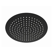 Лейка для верхнего душа WasserKraft d300 мм металл черный (A160)