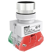 Кнопка плоская Dekraft ВK-22 ABLF D22 660 В IP54 без фиксации черная (25012DEK) Кнопка плоская Dekraft ВK-22 ABLF D22 660 В IP54 без фиксации черная (25012DEK)