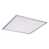 Светильник светодиодный встраиваемый/накладной EKF Basic ЛУО-4008-L 6500К 36 Вт IP40 серебро опал (LPS-4008-L-36-6500) Светильник светодиодный встраиваемый/накладной EKF Basic ЛУО-4008-L 6500К 36 Вт IP40 серебро опал (LPS-4008-L-36-6500)