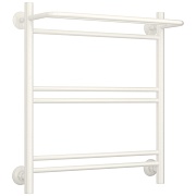 Полотенцесушитель водяной Сунержа ВПС-51П 600х500 мм лесенка с полкой белый