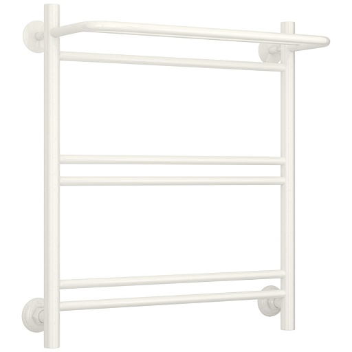 Полотенцесушитель водяной Сунержа ВПС-51П 600х500 мм лесенка с полкой белый