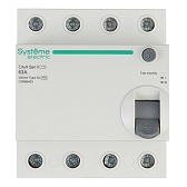 УЗО Systeme Electric City9 Set ВДТ 63А 3P+N тип AC 300 мА 6 кА (C9R66463) УЗО Systeme Electric City9 Set ВДТ 63А 3P+N тип AC 300 мА 6 кА (C9R66463)