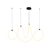 Люстра светодиодная подвесная Arte Lamp Klimt 55 Вт 3000К 26 кв.м (A2850SP-80BK) Люстра светодиодная подвесная Arte Lamp Klimt 55 Вт 3000К 26 кв.м (A2850SP-80BK)